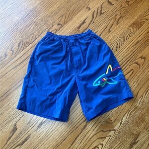 Greg Norman Collection Shark Royal Blue Shorts